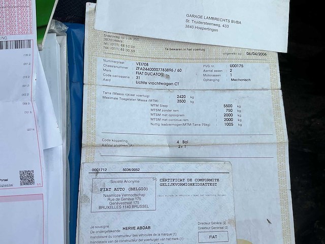 2006 fiat ducato 3 zijdelingse kipper van scatollini bedrijfswagen - afbeelding 33 van  40