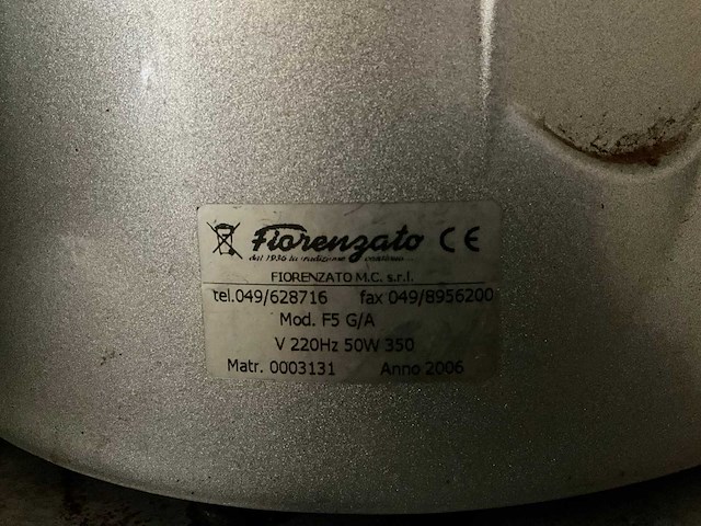 2006 fiorenzato f5 g/a koffiemolen - afbeelding 6 van  6