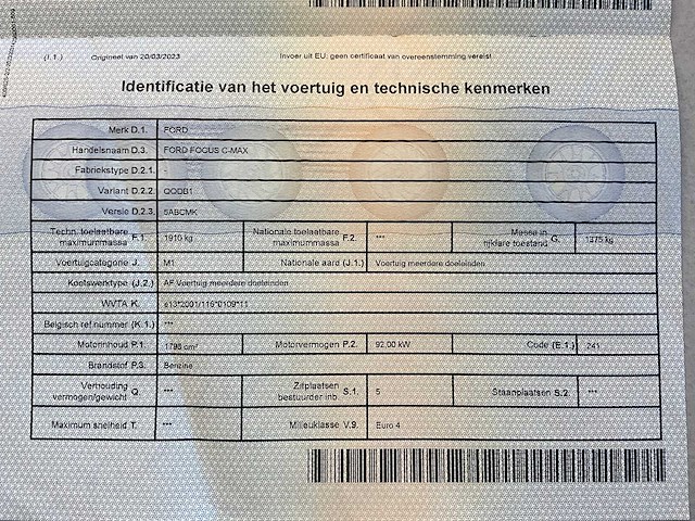 2006 ford focus c-max - afbeelding 30 van  34