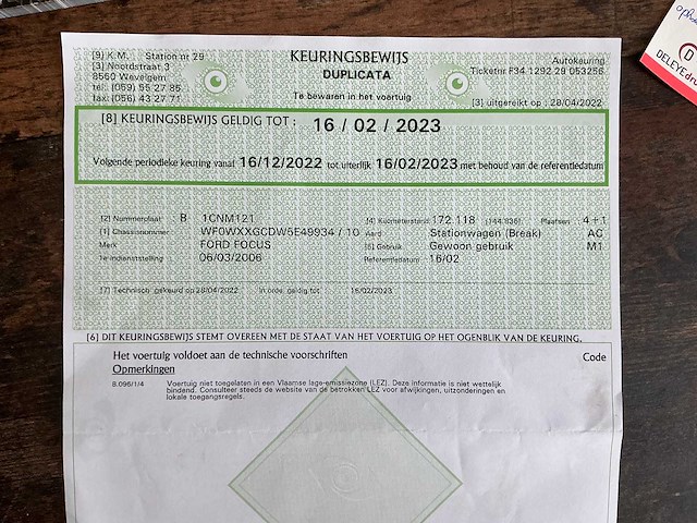 2006 ford focus personenauto - afbeelding 21 van  28