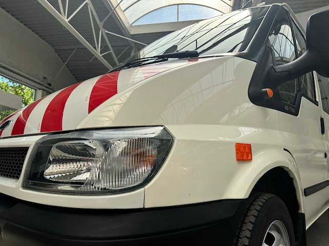 2006 ford transit - !!!74.000km!!! - dubbele cabine - open laadbak - lift - afbeelding 17 van  22