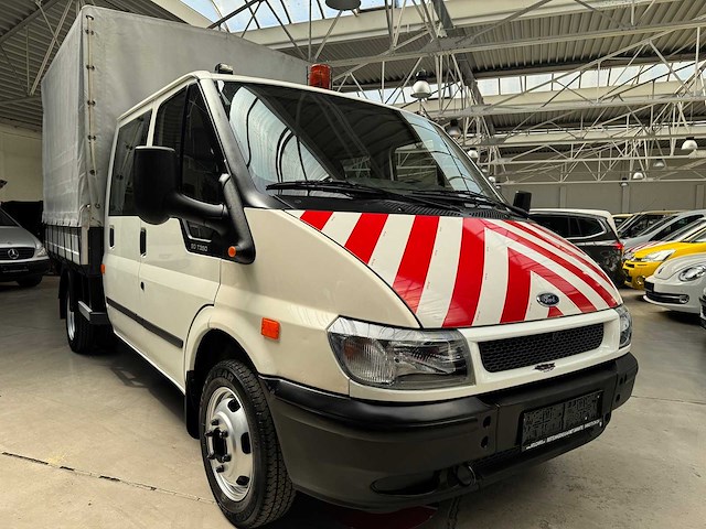 2006 ford transit - !!!74.000km!!! - dubbele cabine - open laadbak - lift - afbeelding 17 van  22