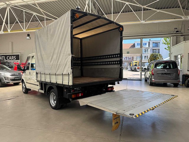 2006 ford transit - !!!74.000km!!! - dubbele cabine - open laadbak - lift - afbeelding 18 van  22