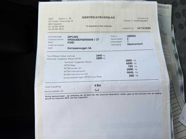 2006 ford transit zelfbouwcamper - afbeelding 17 van  22