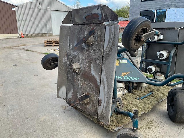 2006 green clipper gls elektrische cirkelmaaier - afbeelding 12 van  13