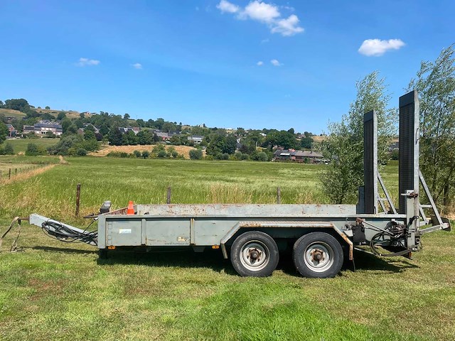 2006 humbaur hkg-r 40314 transporttrailer - afbeelding 1 van  3