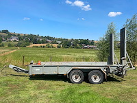 2006 humbaur hkg-r 40314 transporttrailer - afbeelding 1 van  3