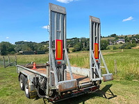 2006 humbaur hkg-r 40314 transporttrailer - afbeelding 2 van  3