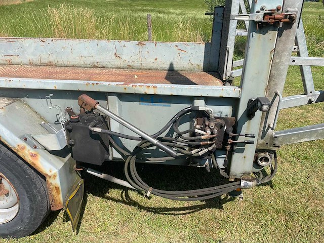 2006 humbaur hkg-r 40314 transporttrailer - afbeelding 3 van  3