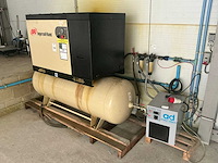 2006 ingersoll rand unigy schroefcompressor