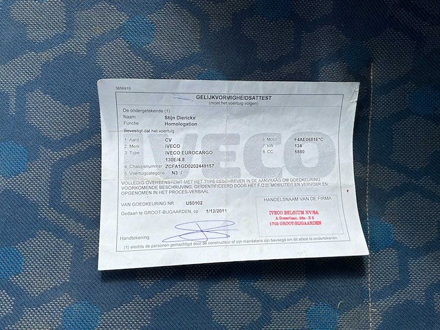 2006 iveco eurocargo vrachtwagen - afbeelding 47 van  51
