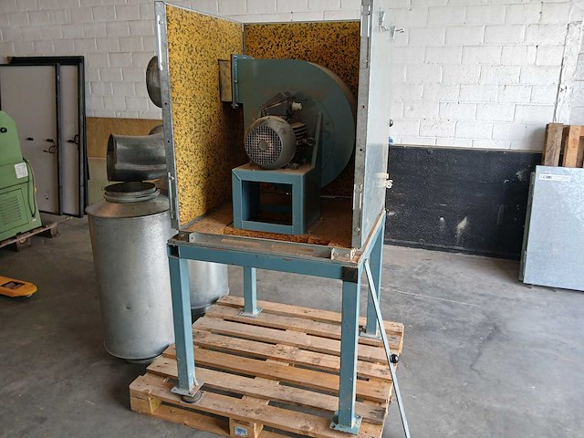2006 jkf industrie jk-25d -stofafzuiging met dempers - afbeelding 2 van  9