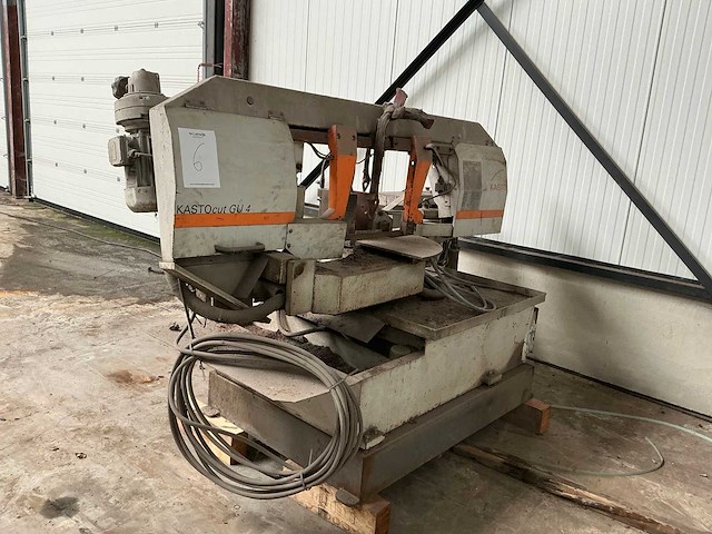 2006 kasto kasto cut gu4 metalen horizontale bandzaagmachine - afbeelding 1 van  5