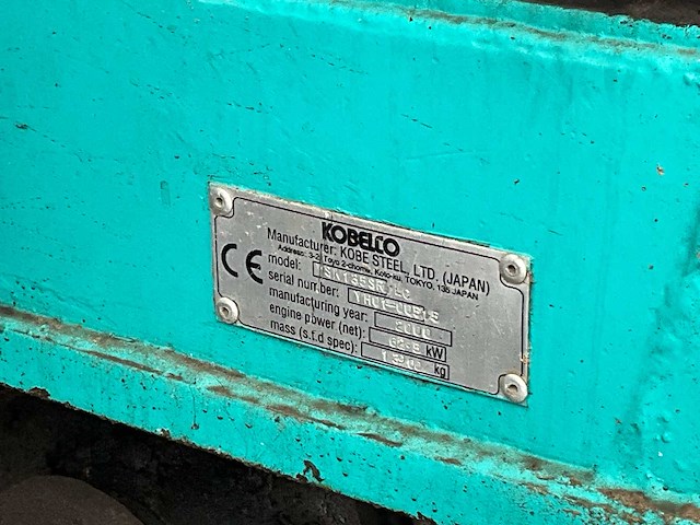 2006 kobelco sk135sr lc rupsgraafmachine - afbeelding 7 van  30