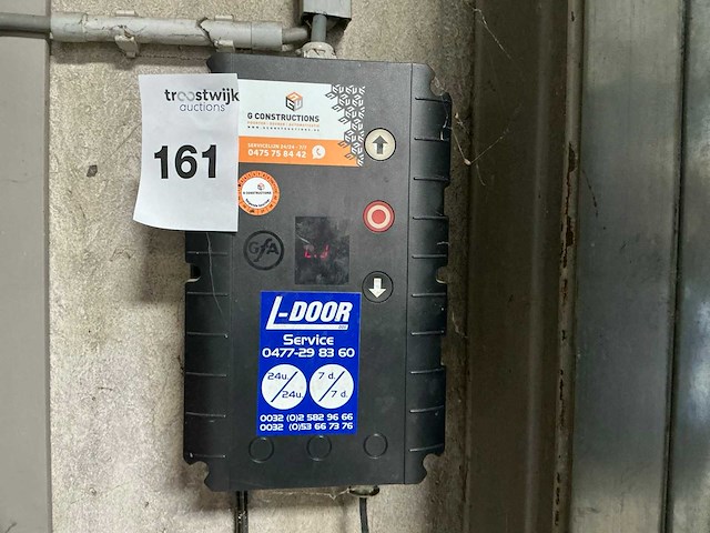 2006 l-door st6 elektrische bediende sectionale poort - afbeelding 7 van  7