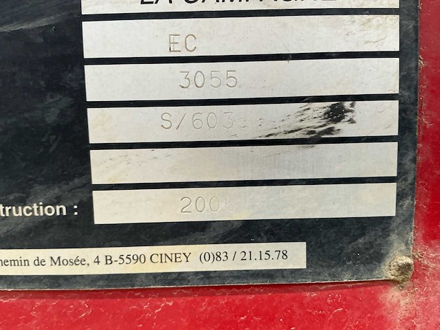 2006 la campagne ec zelfrijdende mestverspreider - afbeelding 6 van  31