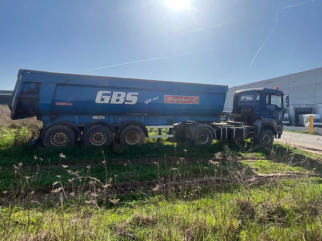 2006 man tga vrachtwagen + 2007 oplegger (langendorf / gheysen & verpoort) - afbeelding 6 van  48
