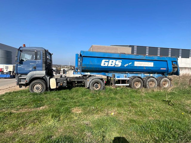 2006 man tga vrachtwagen + 2007 oplegger (langendorf / gheysen & verpoort) - afbeelding 12 van  62