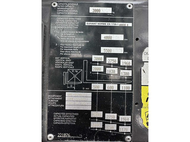 2006 manitou m-30-4 vorkheftruck - afbeelding 10 van  40