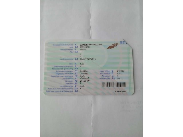 2006 masarati quattroporte - afbeelding 13 van  21