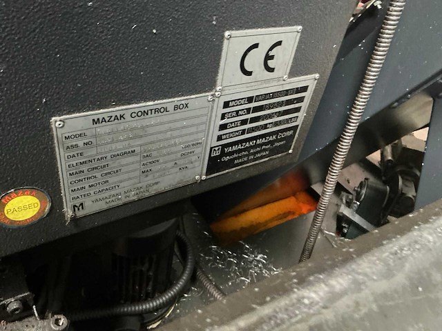 2006 mazak variaxis 500-5x ii 5-assige cnc verticaal bewerkingscentrum - afbeelding 6 van  9