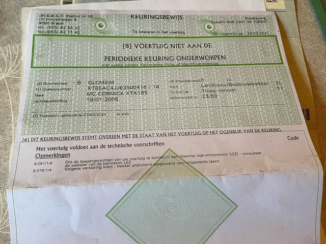 2006 mc cormick xtx 185 xtra-speed - afbeelding 34 van  41