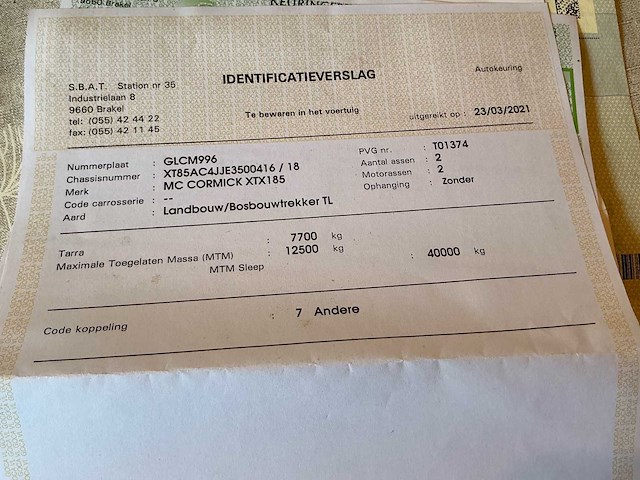 2006 mc cormick xtx 185 xtra-speed - afbeelding 35 van  41