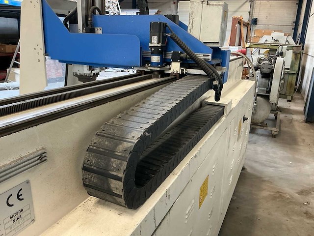2006 mecal mc309 nike aluminium raam- en deur profiel freesmachine - afbeelding 3 van  15