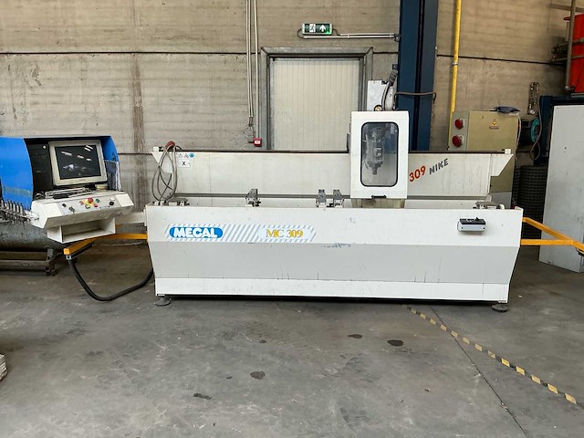 2006 mecal mc309 nike aluminium raam- en deur profiel freesmachine - afbeelding 8 van  15