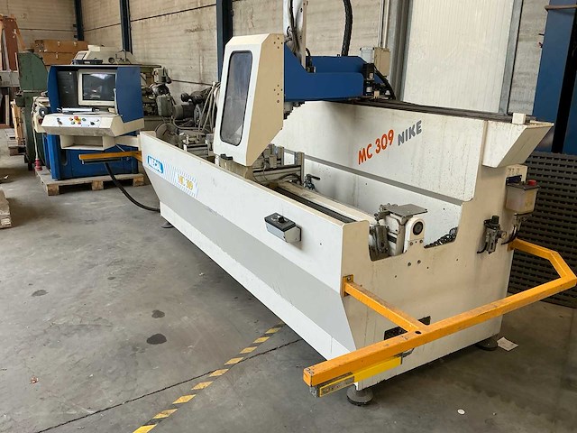 2006 mecal mc309 nike aluminium raam- en deur profiel freesmachine - afbeelding 9 van  15