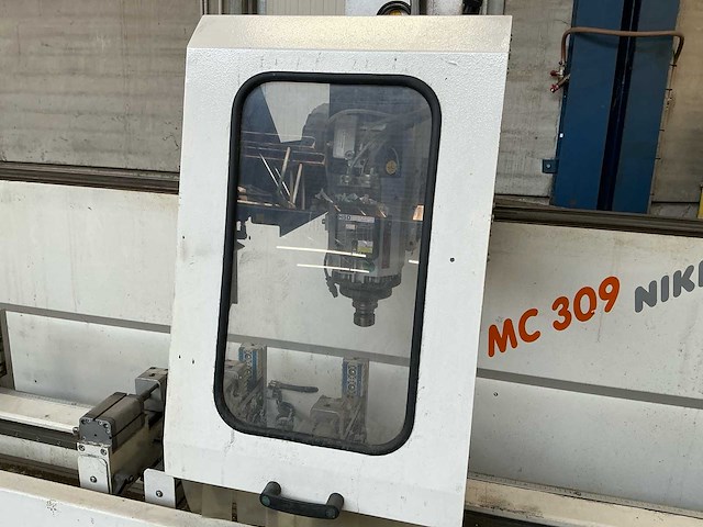 2006 mecal mc309 nike aluminium raam- en deur profiel freesmachine - afbeelding 11 van  15