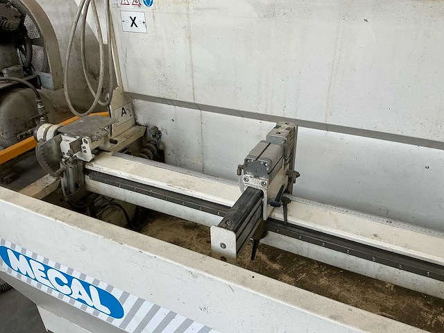 2006 mecal mc309 nike aluminium raam- en deur profiel freesmachine - afbeelding 13 van  15
