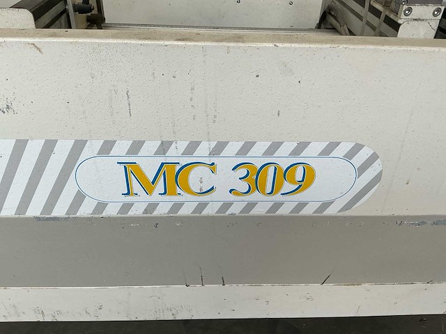2006 mecal mc309 nike aluminium raam- en deur profiel freesmachine - afbeelding 15 van  15