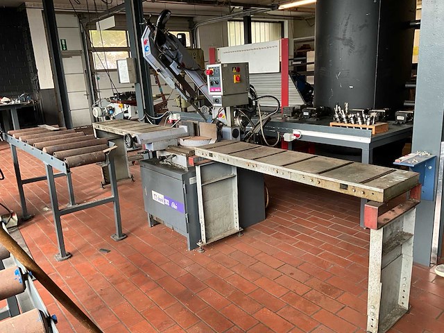 2006 mep shark 282 bandzaagmachine met neertrekmechanisme - afbeelding 1 van  12