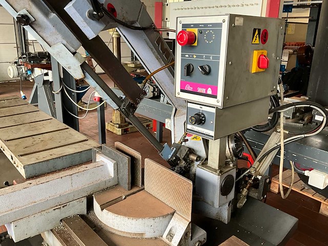 2006 mep shark 282 bandzaagmachine met neertrekmechanisme - afbeelding 10 van  11