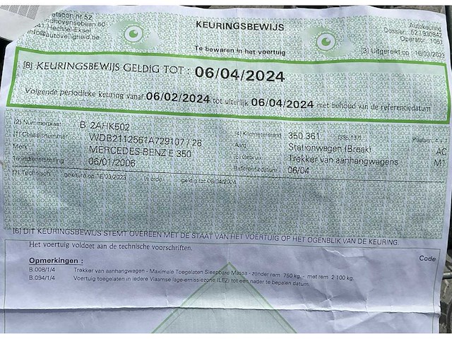 2006 mercedes-benz e350 - afbeelding 21 van  28