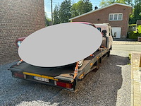 2006 mitsubishi canter fb83 / sleepwagen met platte laadbak - afbeelding 22 van  26