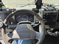 2006 mitsubishi canter fb83 / sleepwagen met platte laadbak - afbeelding 2 van  16