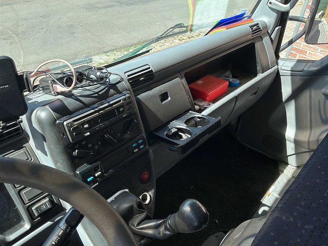 2006 mitsubishi canter fb83 / sleepwagen met platte laadbak - afbeelding 3 van  16