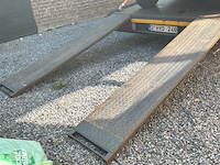 2006 mitsubishi canter fb83 / sleepwagen met platte laadbak - afbeelding 13 van  16