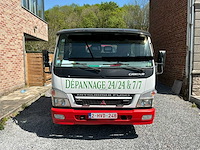 2006 mitsubishi canter fb83 / sleepwagen met platte laadbak - afbeelding 15 van  16