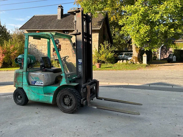 2006 mitsubishi fg25 heftruck – 2.500 kg – gesloten cabine - afbeelding 26 van  28