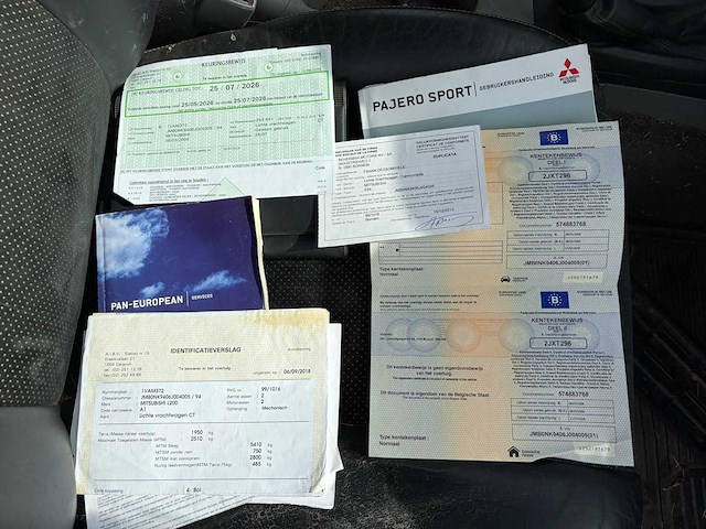 2006 mitsubishi pajero sport bedrijfswagen - afbeelding 33 van  43