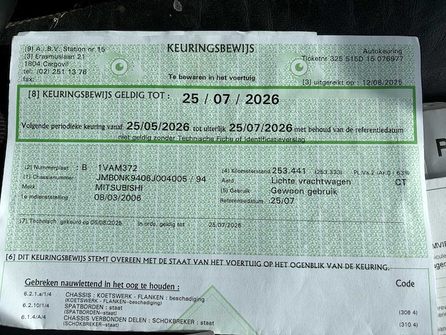 2006 mitsubishi pajero sport bedrijfswagen - afbeelding 35 van  43