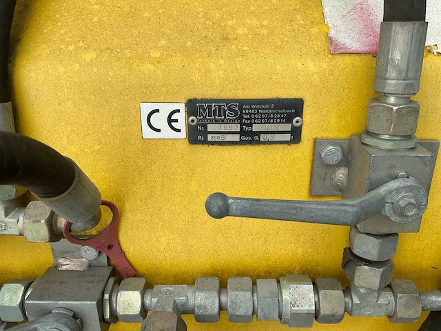 2006 mts eurokoppeling 2007 borstelmachine - afbeelding 15 van  15
