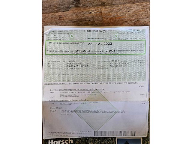 2006 nissan pathfinder lichte vrachtwagen - afbeelding 5 van  15