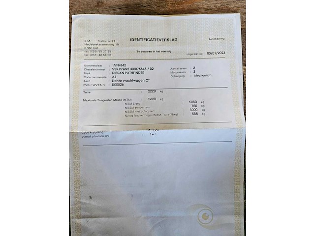 2006 nissan pathfinder lichte vrachtwagen - afbeelding 5 van  13