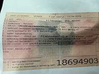 2006 opel movano lichte vrachtwagen - afbeelding 13 van  24