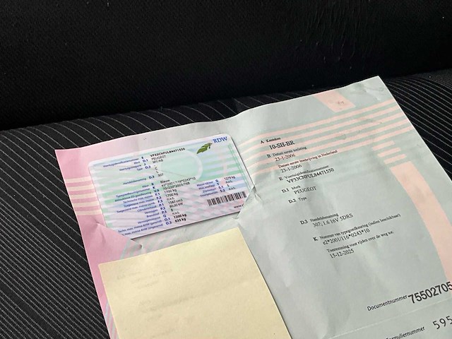 2006 peugeot 307 personenauto - afbeelding 9 van  22