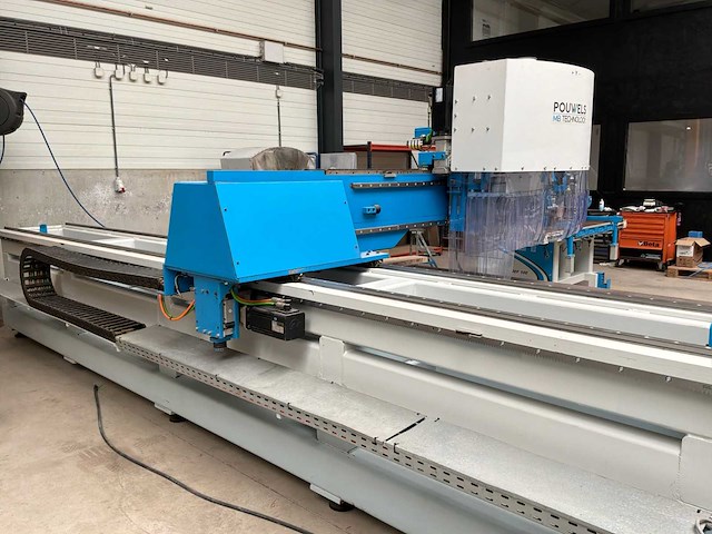 2006 pouwels def1000 speedo horizontaal cnc bewerkingscentrum - afbeelding 6 van  32